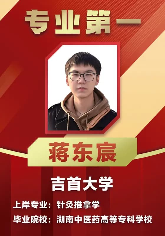 2026 优秀上岸学员 蒋东宸，专业第一资料卡